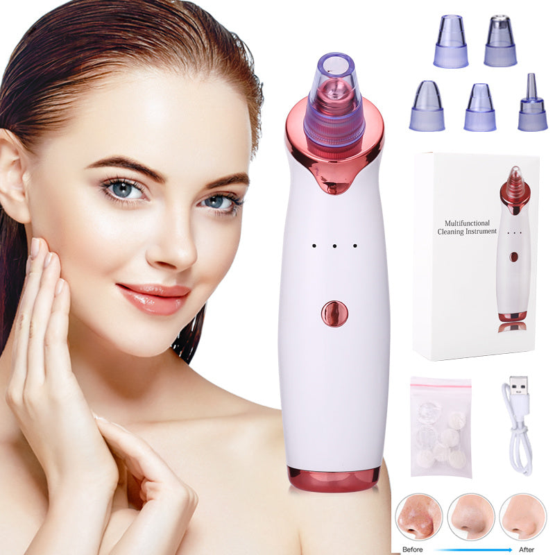 Black Dot Remover Acne Vacuum Suction Face Clean Black Head Pore Cleaning Beauty Skin Care Tool